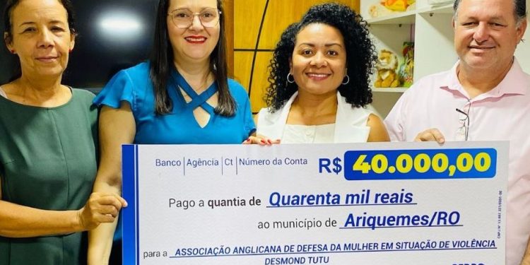 Pedro Fernandes entrega equipamentos à Casa de Apoio Noeli dos Santos, em Ariquemes