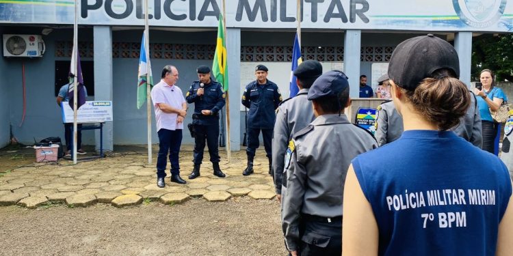 Pedro Fernandes reforça estrutura do projeto “Renovar” da Polícia Militar Mirim em Ariquemes