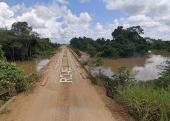 Deputado Pedro Fernandes solicita recuperação urgente de ponte na RO-457 sobre o Rio Massangana, em Alto Paraíso