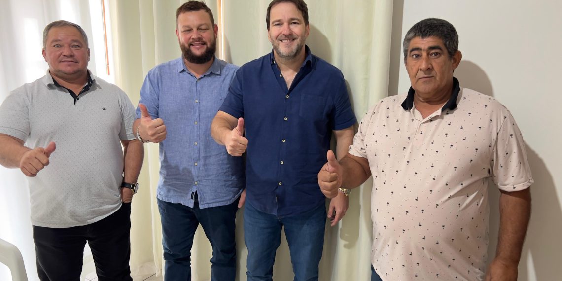 Deputado Alex Redano recebe prefeito de Itapuã do Oeste, Nei Martins, e reafirma compromisso com o progresso do município