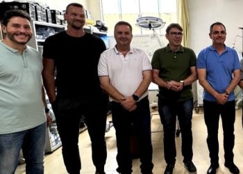 Deputado Dr. Luís do Hospital cumpre agenda ao lado do vice-governador em Jaru