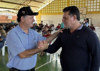 Deputado Pedro Fernandes acompanha ação do Rondônia Cidadã em Monte Negro