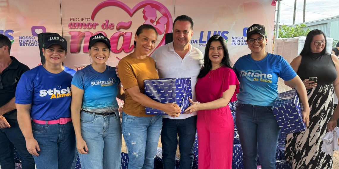 Deputado Luís do Hospital leva carinho às mães de Jaru com o Projeto Amor de Mãe