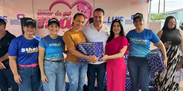 Deputado Luís do Hospital leva carinho às mães de Jaru com o Projeto Amor de Mãe