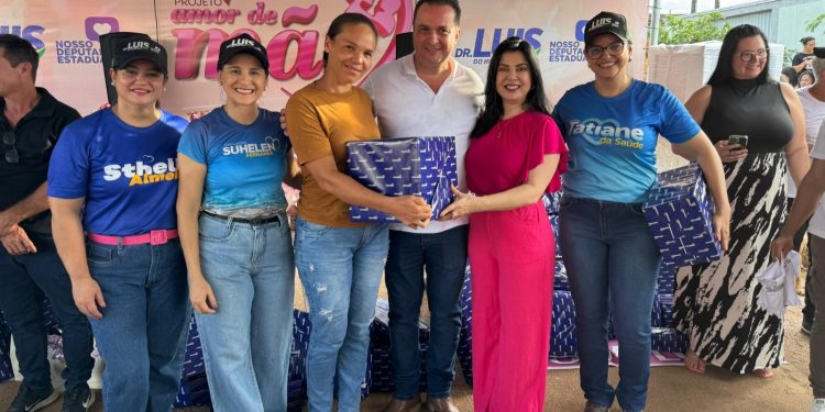 Deputado Luís do Hospital leva carinho às mães de Jaru com o Projeto Amor de Mãe