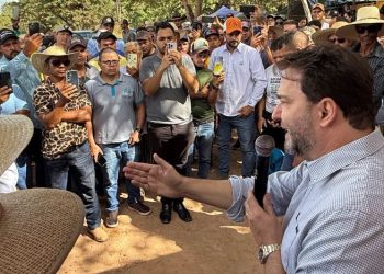 Presidente Alex Redano manifesta apoio durante paralisação na BR-364