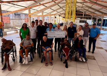Silvia Cristina entrega R$ 200 mil para o Lar do Idoso Aurélio Bernardi, em Ji-Paraná