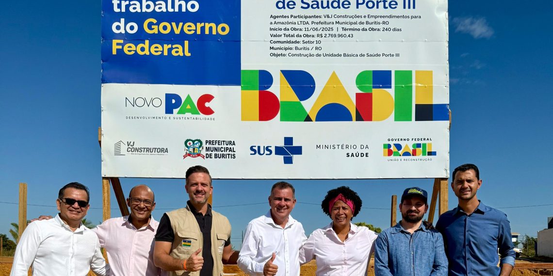 Deputada Sílvia Cristina destina R$ 2,7 milhões e obras da UBS em Buritis são iniciadas 