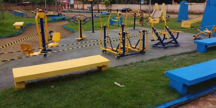 Deputado Alex Redano pede academia ao ar livre na Vila Esperança em Cujubim