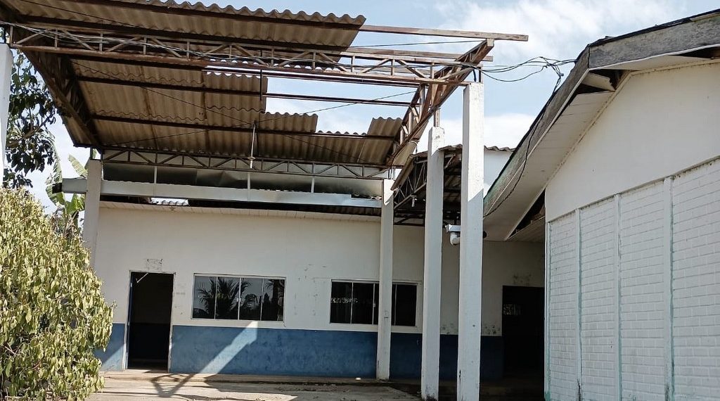 Alex Redano indica reforma urgente da Escola Maria Abreu Bianco em Campo Novo de Rondônia