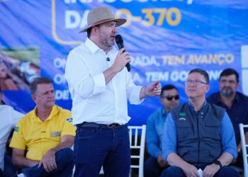 Presidente da Assembleia Legislativa comemora entrega da RO-370, a Rodovia do Boi, em Corumbiara