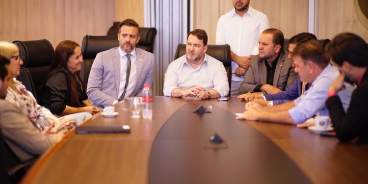 Presidente da Alero recebe a secretária de Estado da Educação, Albaniza Menandro