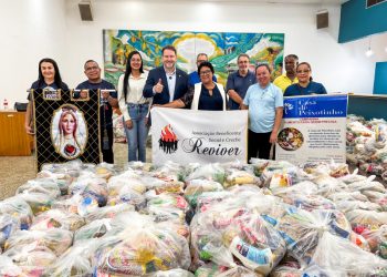 Assembleia Legislativa inicia entrega de 1.274 cestas básicas arrecadadas na 3ª Corrida da Democracia