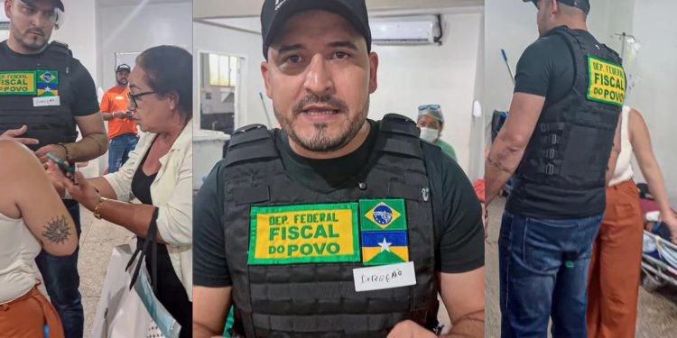 Rafael o Fera desmente governo e flagra pacientes no chão e em corredores do Hospital João Paulo II, em Porto Velho
