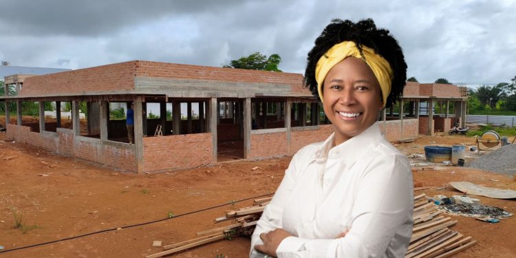 Com recursos da deputada Sílvia Cristina, obras da UBS em Buritis já atingem 45% 