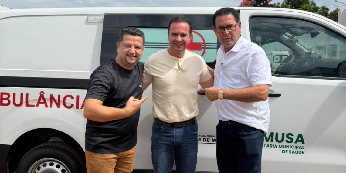 Com emenda do deputado Luís do Hospital, Rolim de Moura recebe nova ambulância